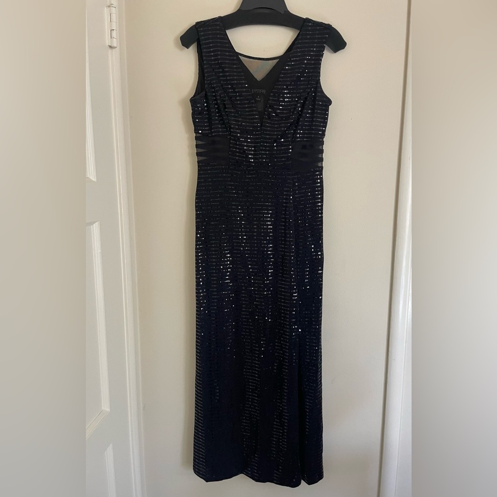 Cocktail Black Long Dress